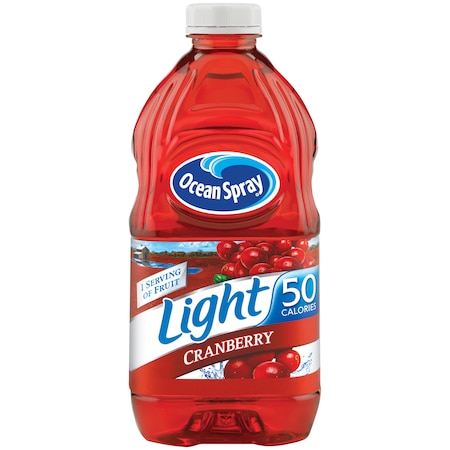 Ocean Spray Light 50 Calories Cranberry Juice 64 fl. oz. Bottles, PK8 PK8 34227